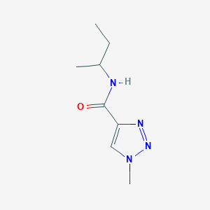 molecular formula C8H14N4O B2931865 N-(butan-2-yl)-1-methyl-1H-1,2,3-triazole-4-carboxamide CAS No. 1796853-39-8