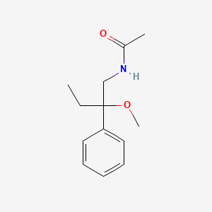 N-(2-methoxy-2-phenylbutyl)acetamide