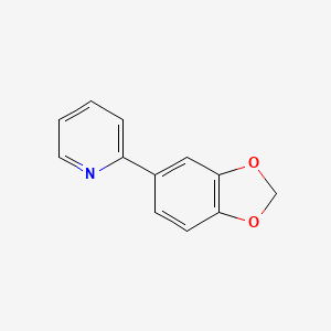 2-(Benzo[D][1,3]dioxol-5-YL)pyridine