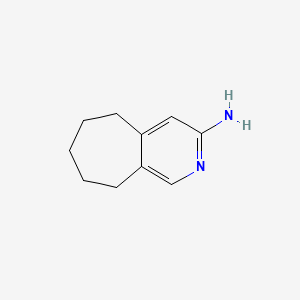 5H,6H,7H,8H,9H-cyclohepta[c]pyridin-3-amine
