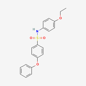 molecular formula C20H19NO4S B2932346 N-(4-ethoxyphenyl)-4-phenoxybenzenesulfonamide CAS No. 670271-46-2