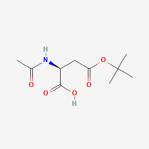 molecular formula C10H17NO5 B2932475 Ac-Asp(OtBu)-OH CAS No. 1026951-84-7; 117833-18-8