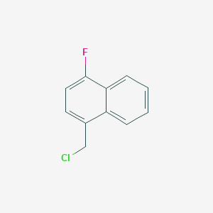 molecular formula C11H8ClF B2932727 1-(Chloromethyl)-4-fluoronaphthalene CAS No. 3094-25-5