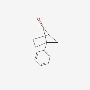 molecular formula C12H12O B2932951 1-phenylbicyclo[2.1.1]hexan-5-one CAS No. 1392219-30-5