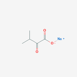 molecular formula C5H7NaO3 B029330 Sodium 3-methyl-2-oxobutanoate CAS No. 3715-29-5