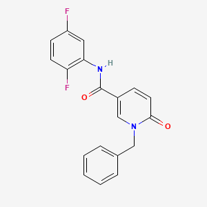1-benzyl-N-(2,5-difluorophenyl)-6-oxo-1,6-dihydropyridine-3-carboxamide