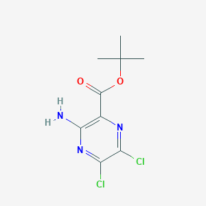 Tert-butyl 3-amino-5,6-dichloropyrazine-2-carboxylate