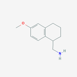 (6-Methoxy-1,2,3,4-tetrahydronaphthalen-1-yl)methanamine