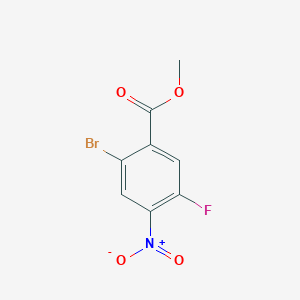 Methyl 2-bromo-5-fluoro-4-nitrobenzoate