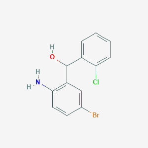 (2-Amino-5-bromophenyl)(2-chlorophenyl)methanol