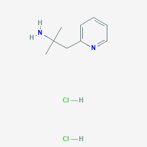2-Methyl-1-(pyridin-2-yl)propan-2-amine dihydrochloride