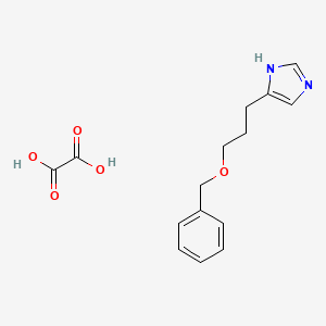 molecular formula C15H18N2O5 B2933410 Proxyfan oxalate CAS No. 1620017-81-3; 177708-09-7