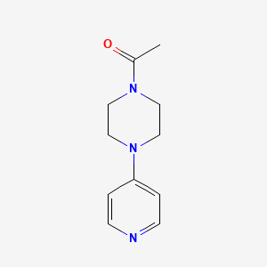 1-[4-(Pyridin-4-yl)piperazin-1-yl]ethan-1-one