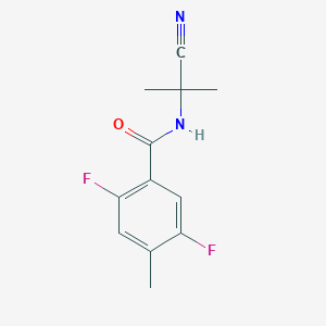 N-(2-Cyanopropan-2-yl)-2,5-difluoro-4-methylbenzamide