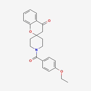 1'-(4-Ethoxybenzoyl)spiro[chroman-2,4'-piperidin]-4-one