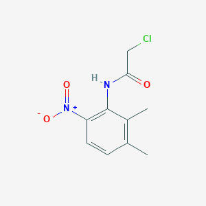 molecular formula C10H11ClN2O3 B2933502 2-chloro-N-(2,3-dimethyl-6-nitrophenyl)acetamide CAS No. 851169-10-3