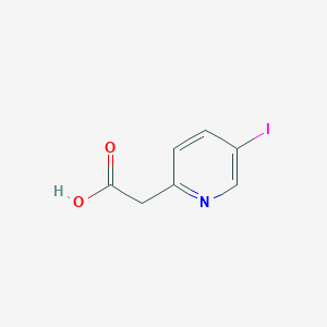 B2933723 2-(5-iodopyridin-2-yl)acetic Acid CAS No. 1234616-74-0
