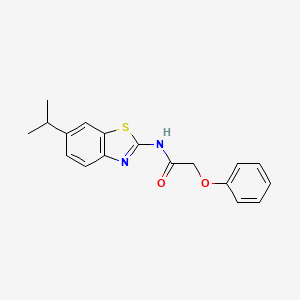 N-(6-isopropylbenzo[d]thiazol-2-yl)-2-phenoxyacetamide