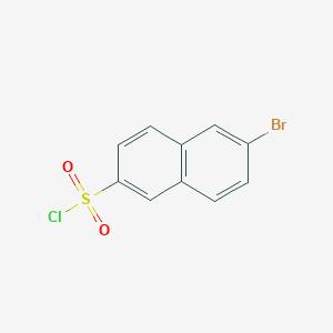molecular formula C10H6BrClO2S B2933892 6-Bromonaphthalene-2-sulfonyl Chloride CAS No. 50637-98-4