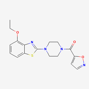(4-(4-Ethoxybenzo[d]thiazol-2-yl)piperazin-1-yl)(isoxazol-5-yl)methanone