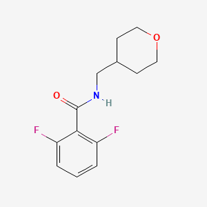 2,6-Difluoro-N-(oxan-4-ylmethyl)benzamide