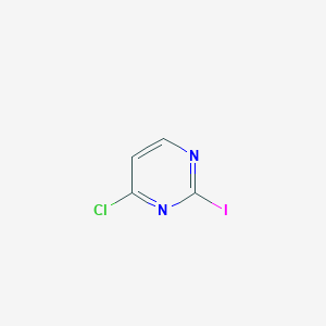 molecular formula C4H2ClIN2 B2934007 4-Chloro-2-iodopyrimidine CAS No. 1108165-28-1