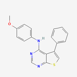 N-(4-methoxyphenyl)-5-phenylthieno[2,3-d]pyrimidin-4-amine