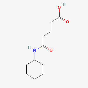 molecular formula C11H19NO3 B2934050 5-(Cyclohexylamino)-5-oxopentanoic acid CAS No. 200058-88-4