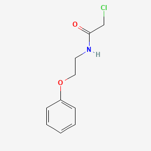 molecular formula C10H12ClNO2 B2934056 2-chloro-N-(2-phenoxyethyl)acetamide CAS No. 90869-70-8