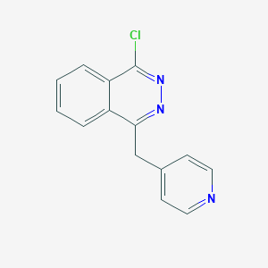 molecular formula C14H10ClN3 B029344 1-Chloro-4-(4-pyridinylmethyl)phthalazine CAS No. 101094-85-3