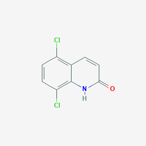 molecular formula C9H5Cl2NO B2934525 5,8-dichloro-1,2-dihydroquinolin-2-one CAS No. 1343820-38-1