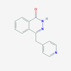 molecular formula C14H11N3O B029346 4-(4-Pyridylmethyl)-1(2H)-phthalazinone CAS No. 107558-48-5
