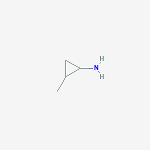 molecular formula C4H9N B2934646 2-Methylcyclopropan-1-amine CAS No. 68979-89-5
