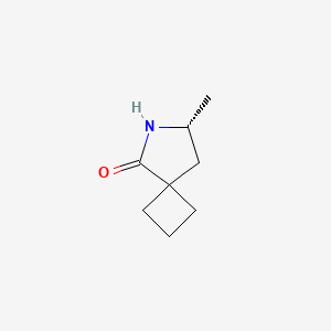 (7R)-7-Methyl-6-azaspiro[3.4]octan-5-one