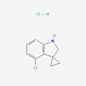 4'-Chlorospiro[cyclopropane-1,3'-indoline] hydrochloride