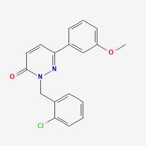 2-(2-chlorobenzyl)-6-(3-methoxyphenyl)pyridazin-3(2H)-one