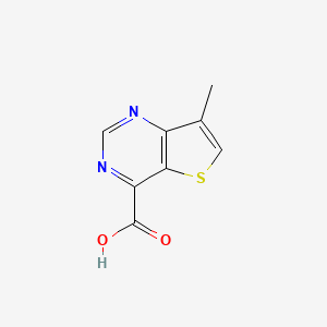 7-Methylthieno[3,2-d]pyrimidine-4-carboxylic acid