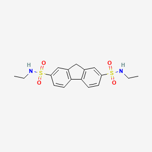 N2,N7-diethyl-9H-fluorene-2,7-disulfonamide