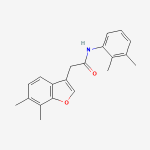 2-(6,7-dimethyl-1-benzofuran-3-yl)-N-(2,3-dimethylphenyl)acetamide
