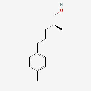 (2S)-2-Methyl-5-(4-methylphenyl)pentan-1-ol