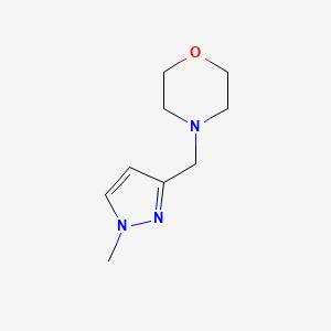 4-[(1-Methylpyrazol-3-yl)methyl]morpholine