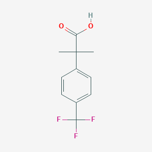 2-Methyl-2-[4-(trifluoromethyl)phenyl]propanoic acid