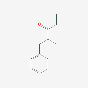 molecular formula C12H16O B2935090 2-Methyl-1-phenylpentan-3-one CAS No. 23936-95-0