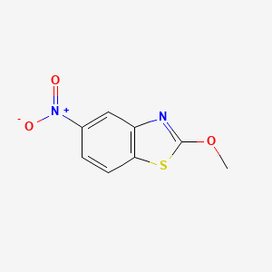 molecular formula C8H6N2O3S B2935241 2-Methoxy-5-nitrobenzo[d]thiazole CAS No. 1421491-60-2