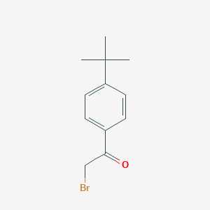 molecular formula C12H15BrO B029356 2-Bromo-1-(4-tert-butylphenyl)ethanone CAS No. 30095-47-7
