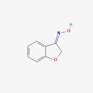 molecular formula C8H7NO2 B2936006 (3Z)-1-benzofuran-3(2H)-one oxime CAS No. 82415-84-7