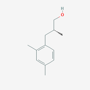 (2R)-3-(2,4-Dimethylphenyl)-2-methylpropan-1-ol