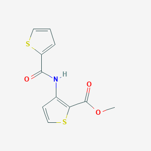 Methyl 3-(2-thienylcarbonylamino)thiophene-2-carboxylate