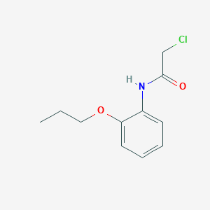 2-chloro-N-(2-propoxyphenyl)acetamide