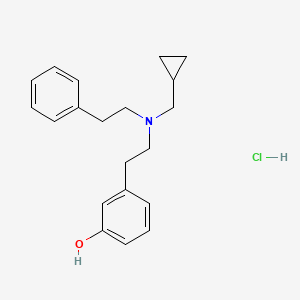 molecular formula C20H26ClNO B2936162 HS666 hydrochloride 